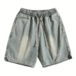 Men's Distressed Denim Shorts