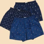 3pcs Men's 100% Cotton Arrow Shorts