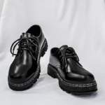 Men'S Classic Black Oxfords